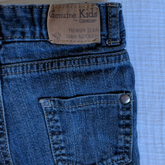 Oshkosh Jeans W/Embroidered Flowers - Picture 6 of 6